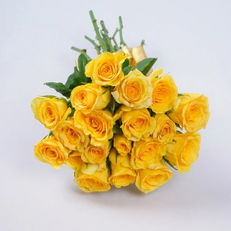 20 Yellow Roses Bunch